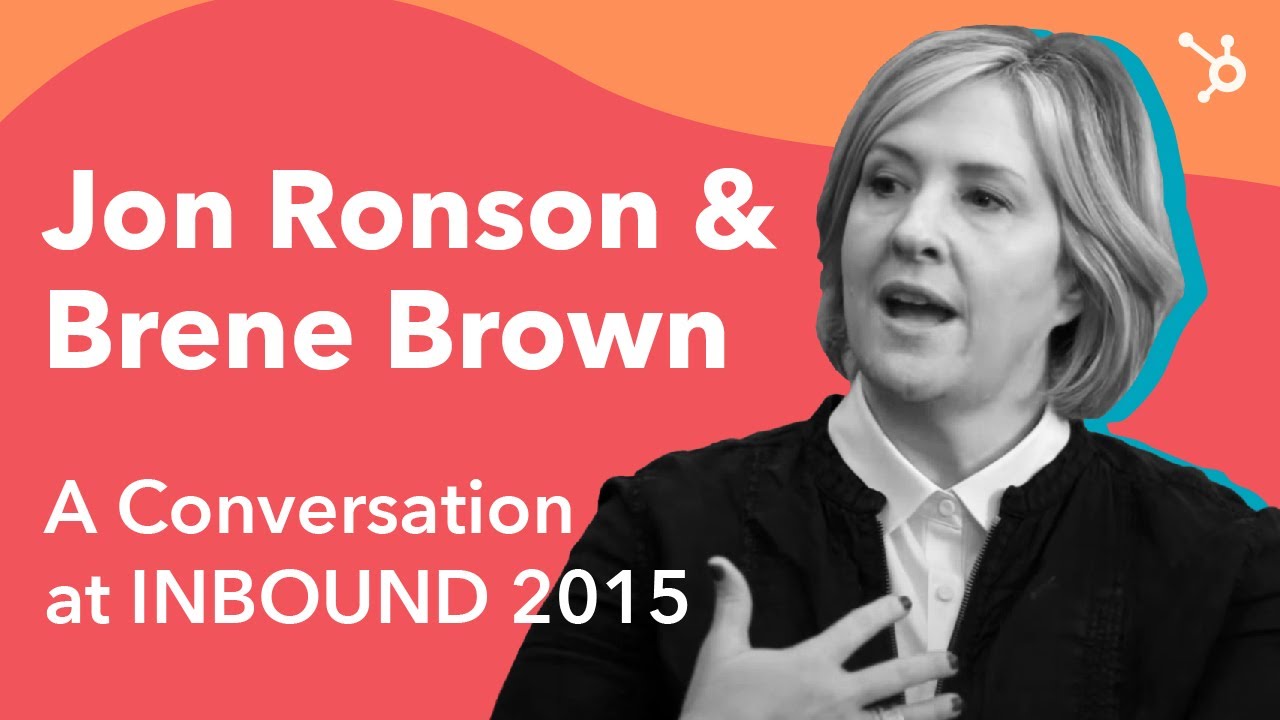 Jon Ronson and Brene Brown: A Conversation at INBOUND 2015, Full Version