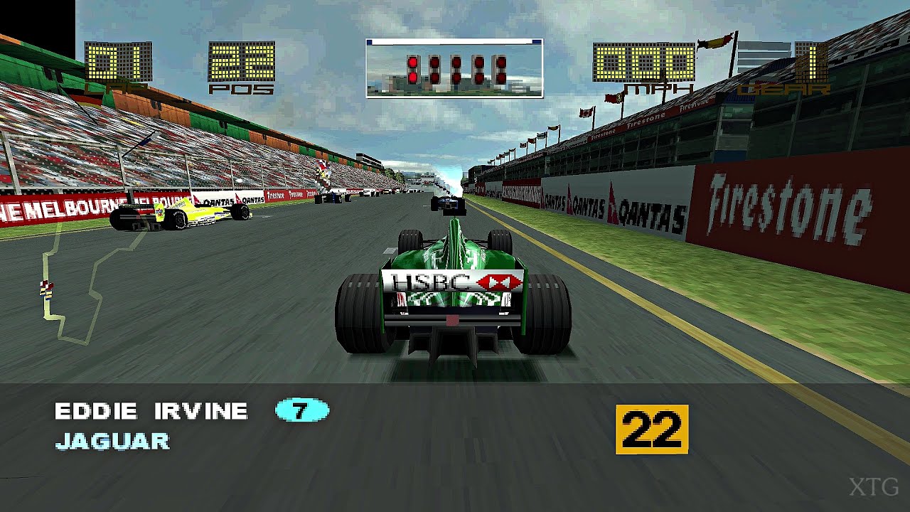 Formula One 2000 PS1 Gameplay HD (Beetle PSX HW)