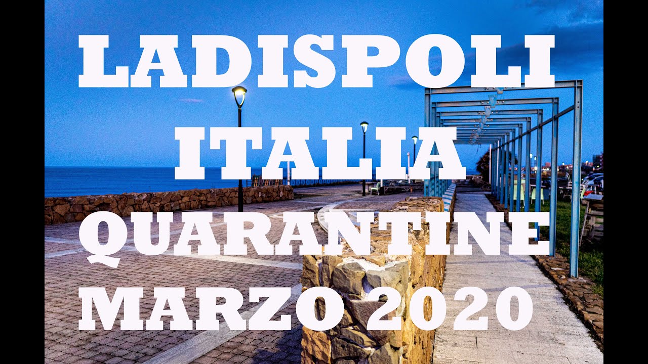 Ladispoli quarantena 2020 - in volo al tempo del coronavirus