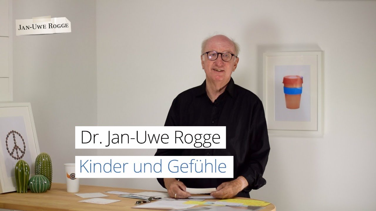 Kinder und ihre Gefühle - Auf einen Kaffee mit Dr. Jan-Uwe Rogge - Livestream