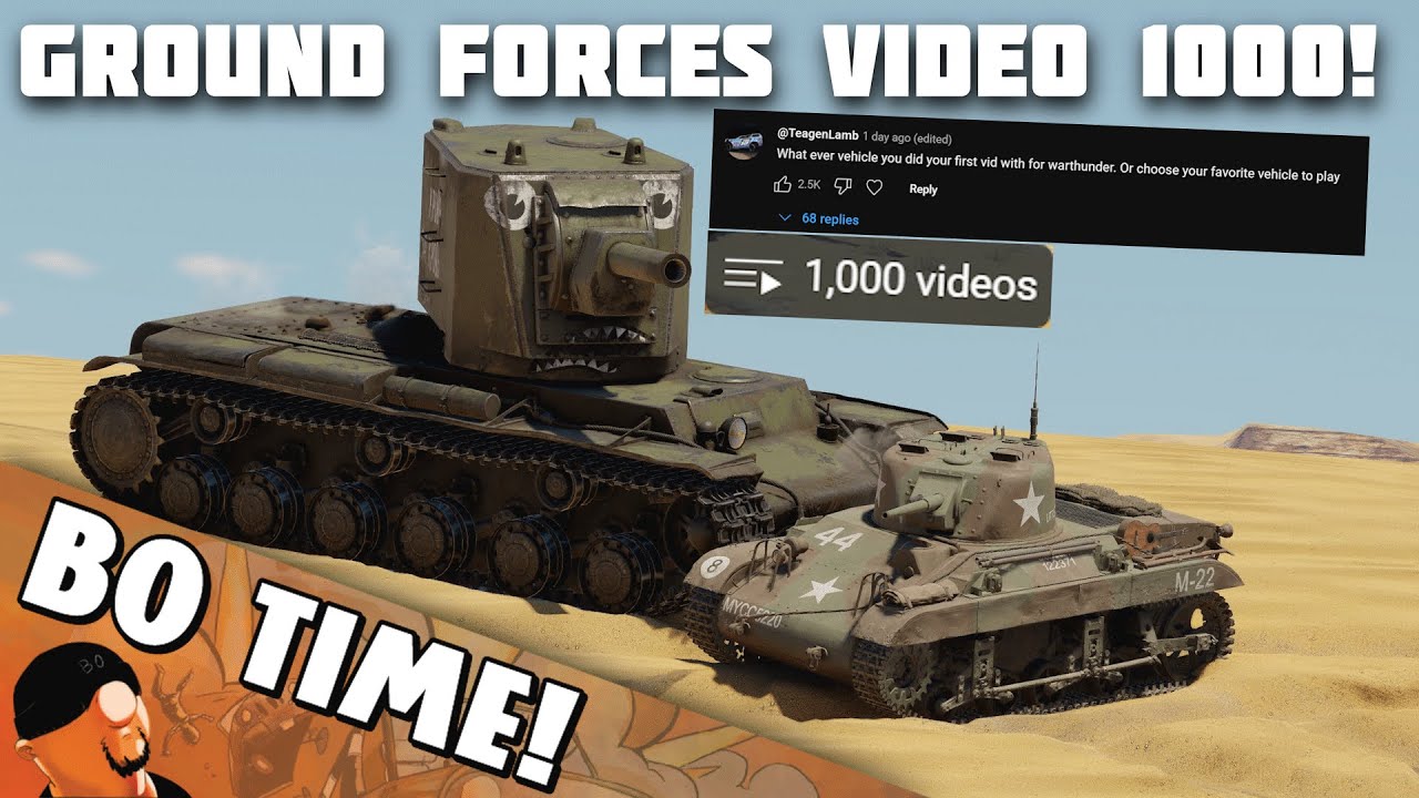 Our 1000th Ground Forces Video!!!