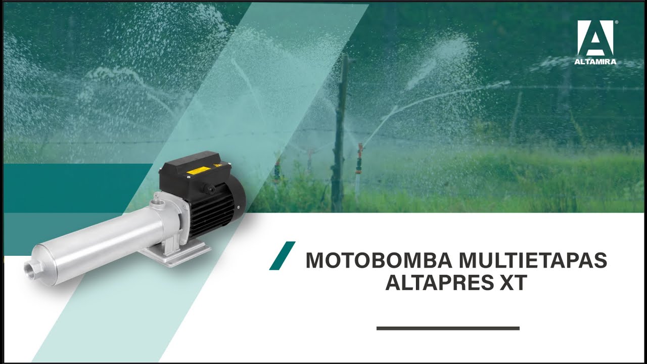 Motobomba Multietapas Horizontal ALTAPRES XT - ALTAMIRA