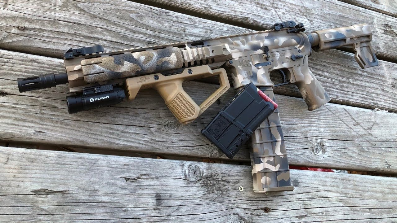 .410 AR Short Barrel Firearm Update - Cerakote and Barrel Threading