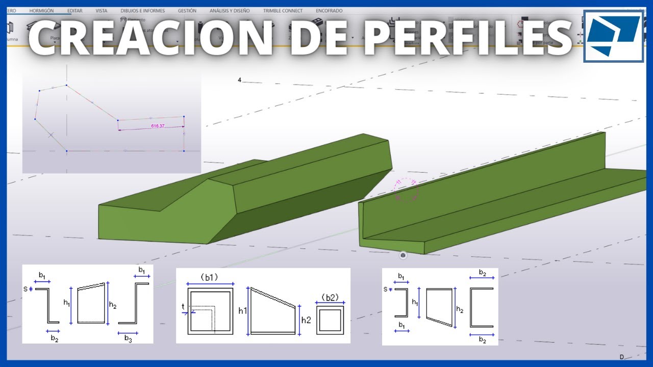 Tekla Structures 🏗 /V024.Creación de Perfiles