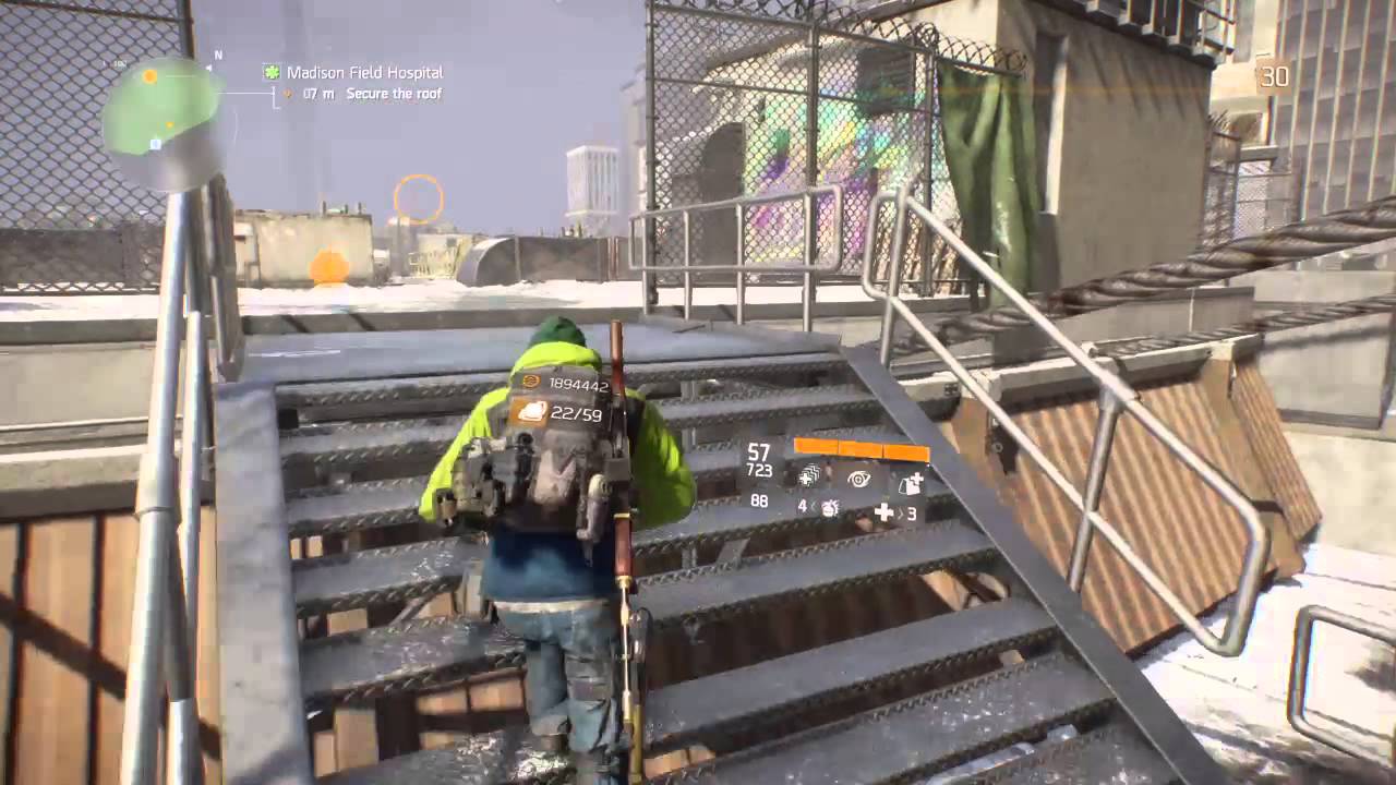 The Division = Pheonix credits exploit, Madison Field Hospital