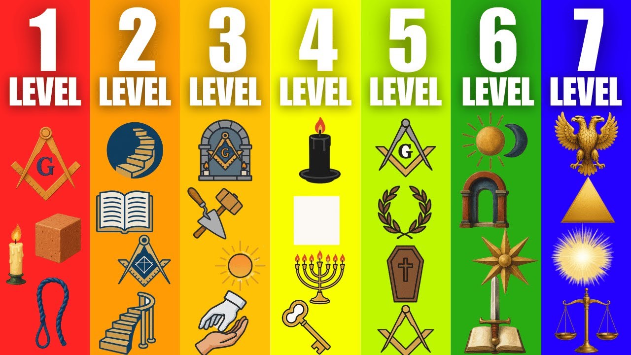 The 7 Levels of Freemasons