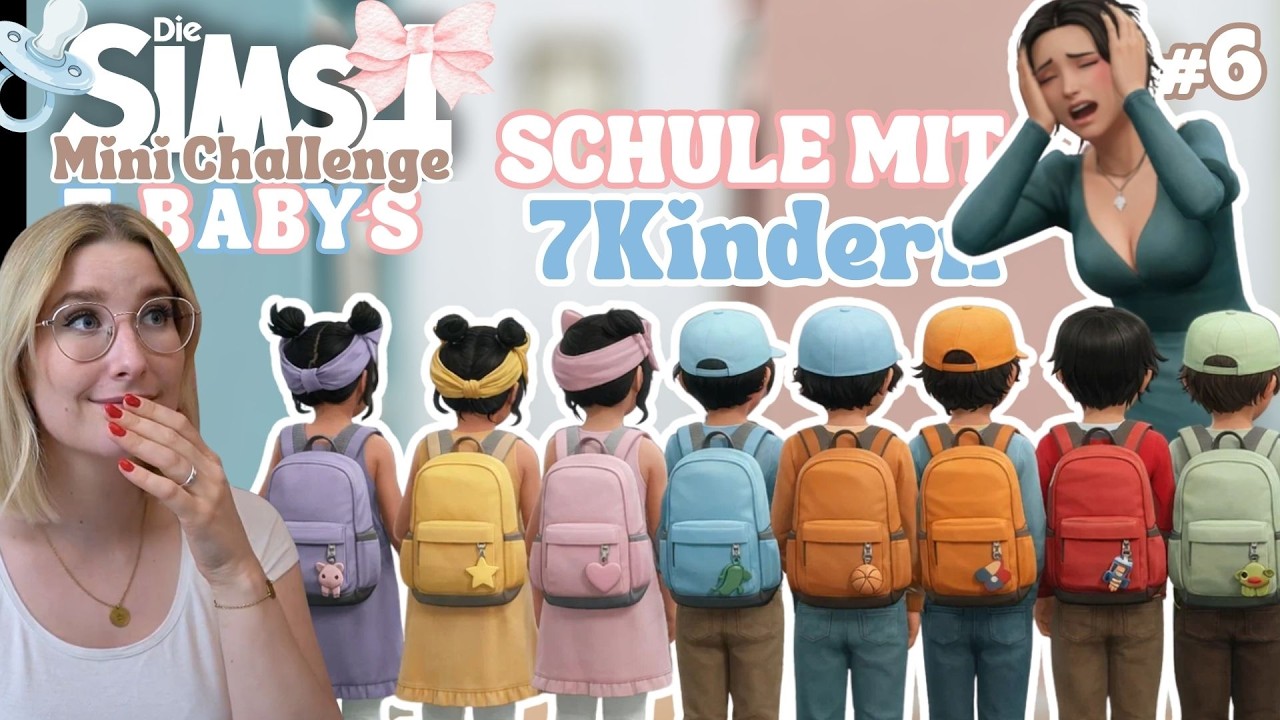 Alle gleichzeitig Note 1?! NIEMALS🍼| Sims4 Mini Challenge: 7 Babys | Stream 10.02.2026 Insanedra