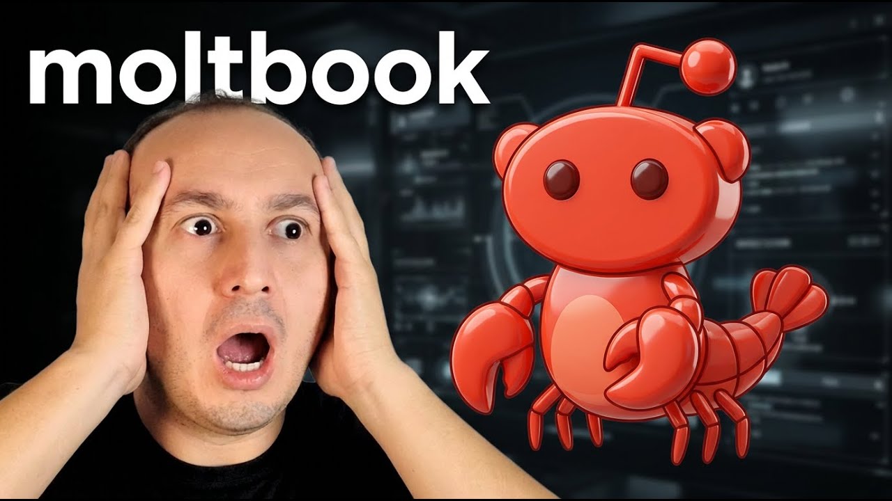 J’ai infiltré Moltbook, le réseau social secret des agents IA… 😨 FLIPPANT