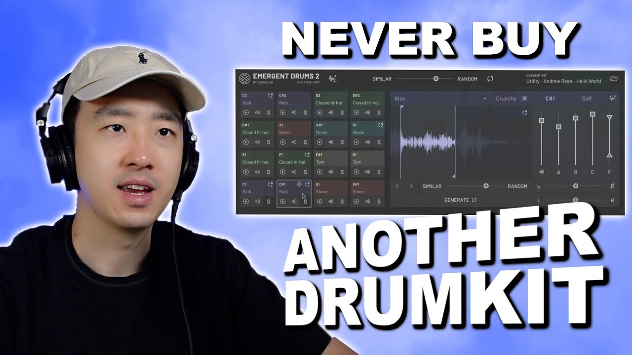 This Plugin Generates Drum Sounds Using A.I.!