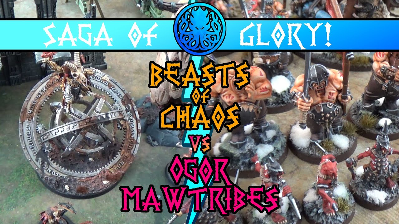 Beasts of Chaos vs Ogor Mawtribes | Age of Sigmar | 2000 Point Battle Report!