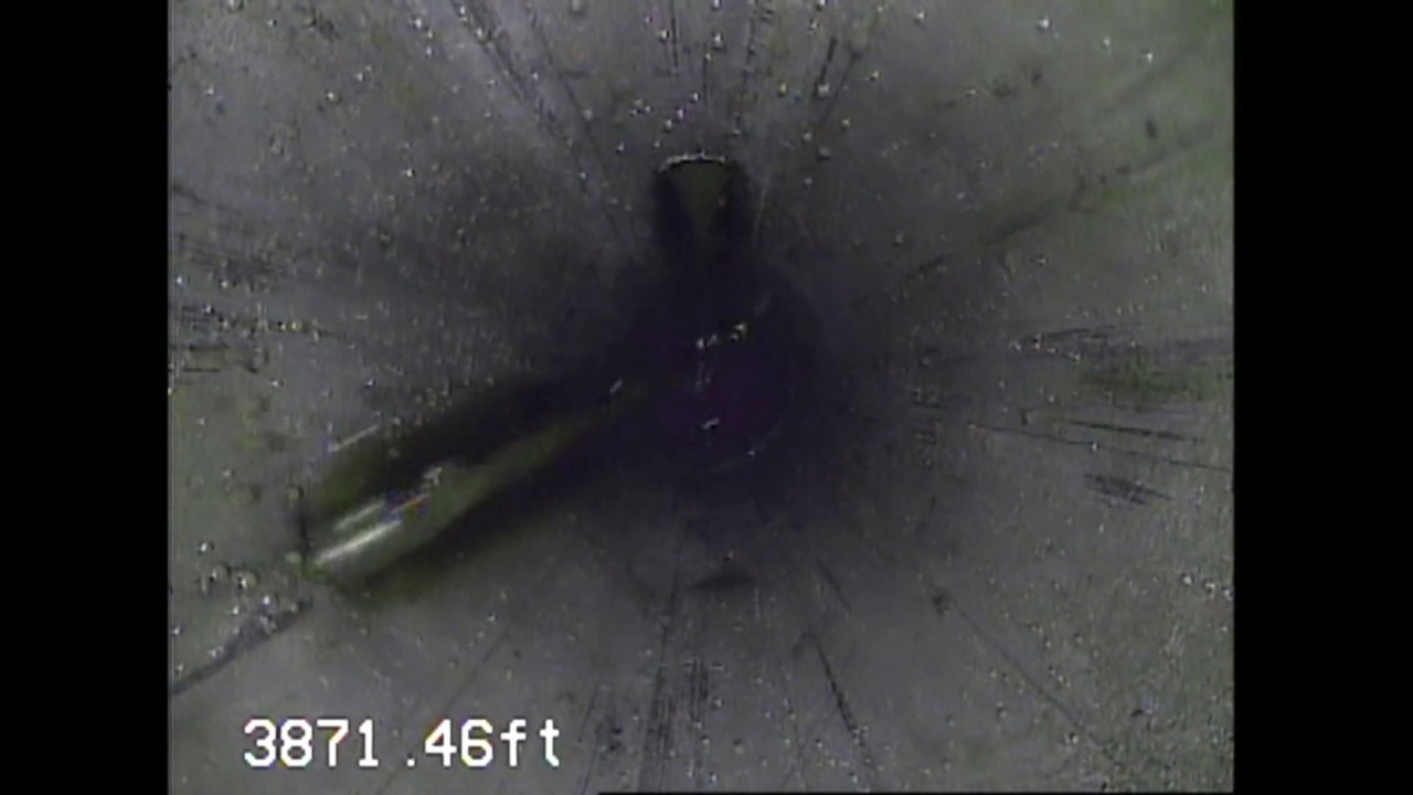 Perforations Producing Oil - IET Downhole Camera
