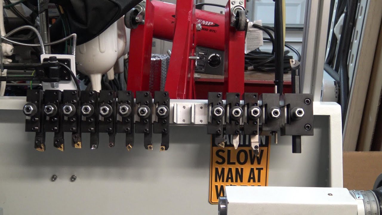 Precision Matthews 1236T Tool Holder Storage Rack