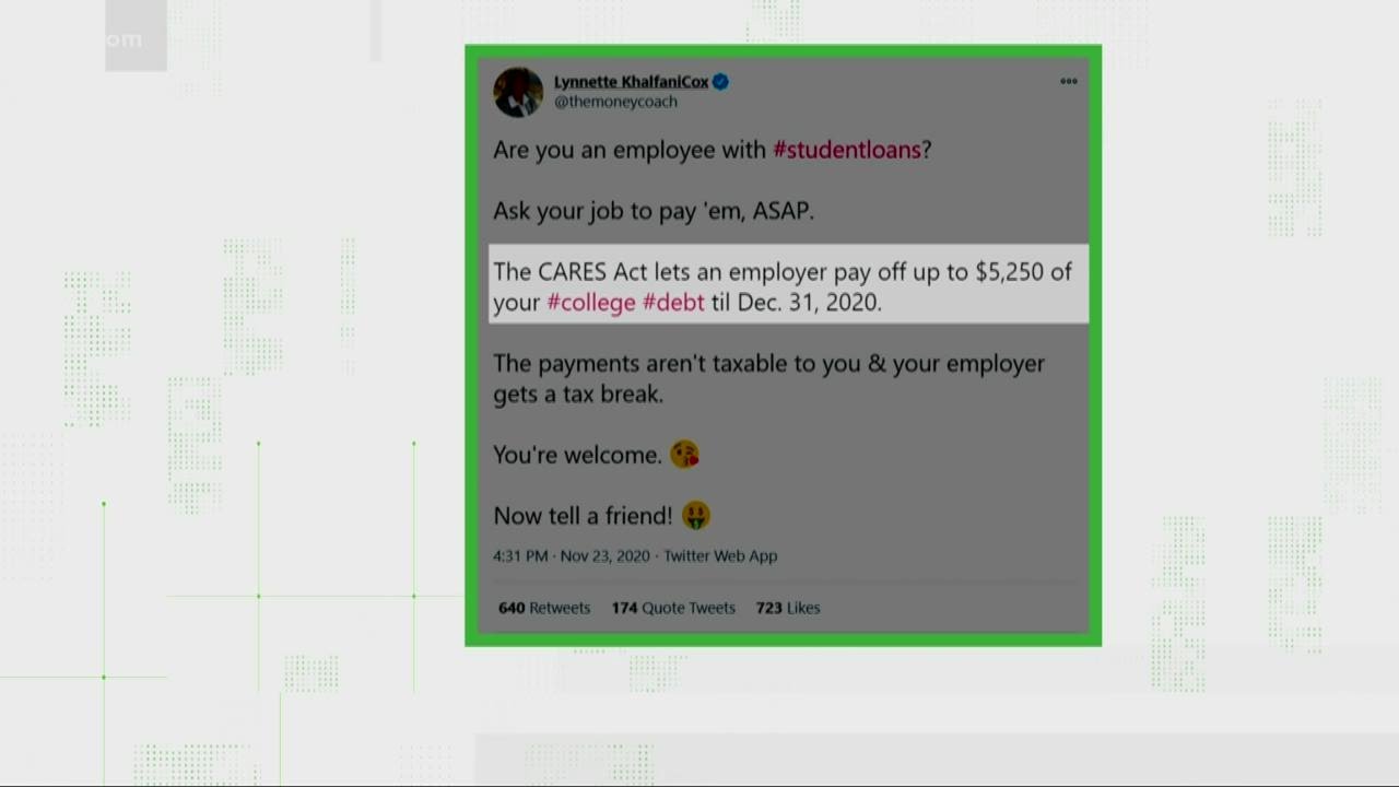 VERIFY: debunking CARES Act myths about student loan payments