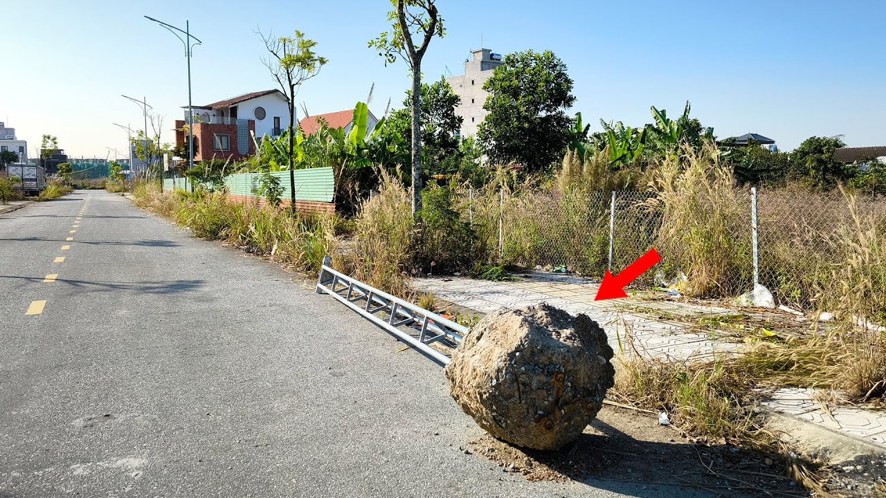 Danger was Imminent But no One in The Neighborhood Could Move the 6000 lbs Concrete Block