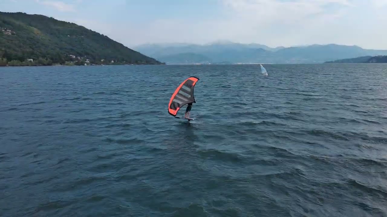 Wingsurf Belgirate lago maggiore Sabfoil 945 Loose alien Ensis 6.2 score