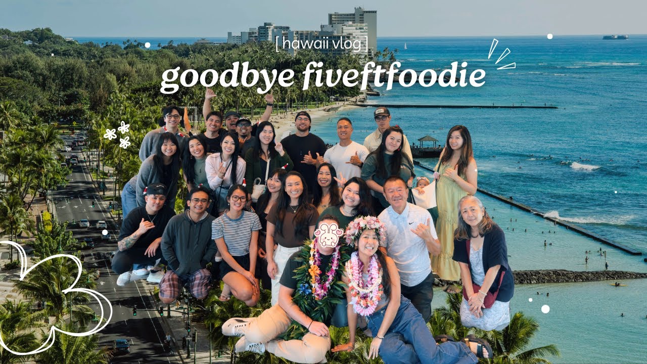 [hawaii vlog] hosting my own goodbye party + catering recommendations for you ! 🌺