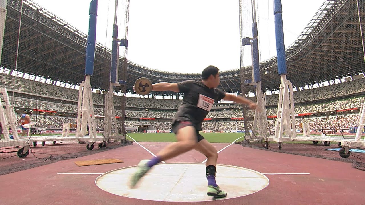 【第109回日本選手権】男子 円盤投 決勝8位 ●安藤 夢●