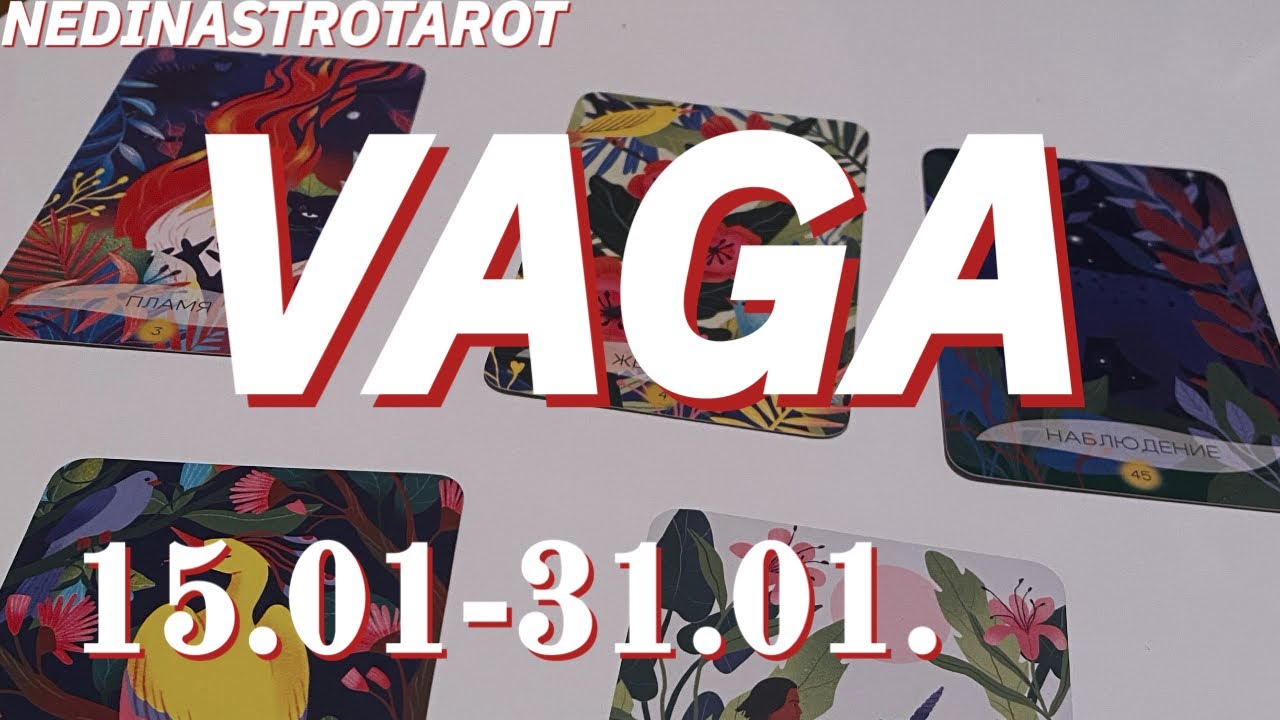 Vaga ♎️ “Teška vremena su iza vas! Sada ste potpuno slobodni” Horoskop 15.01.-31.01.