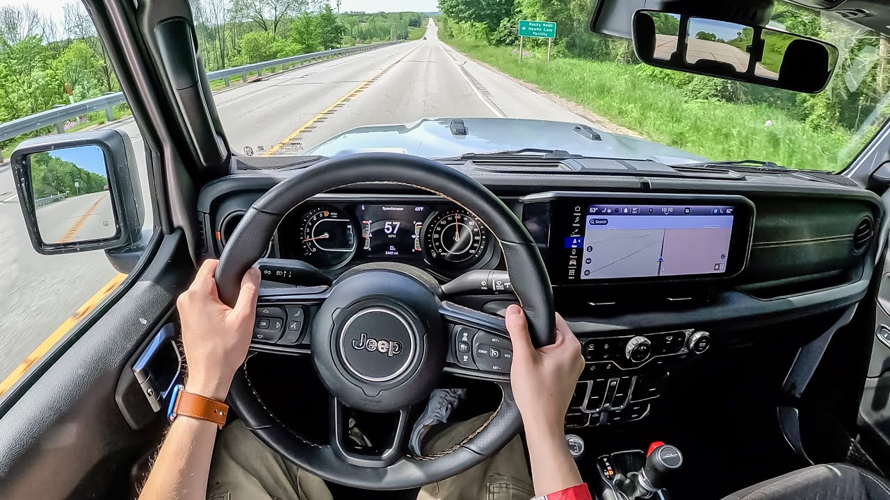 2024 Jeep Gladiator Mojave - POV Quick Drive (Binaural Audio)