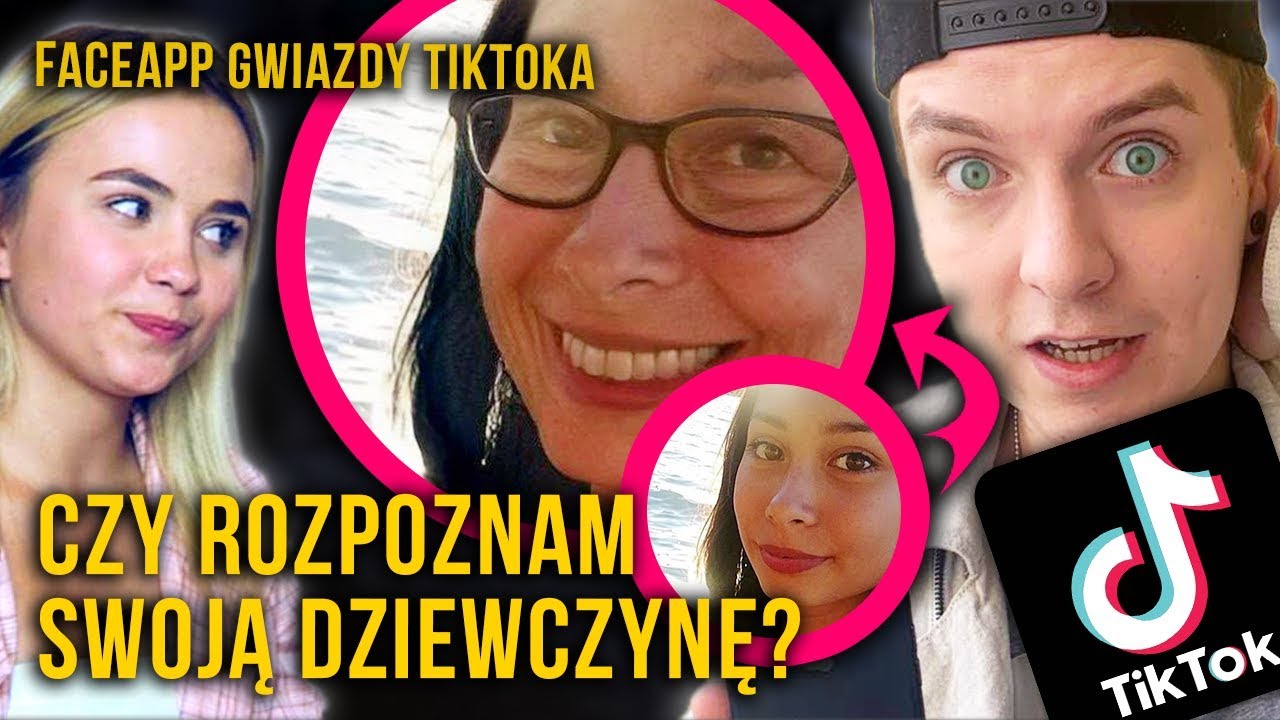 Kosper i Pysia &ndash; ZGADUJĘ JAKI TO TIKTOKER! FaceApp Challenge &ndash; zmieniamy TikToker&oacute;w! [KOSPER]