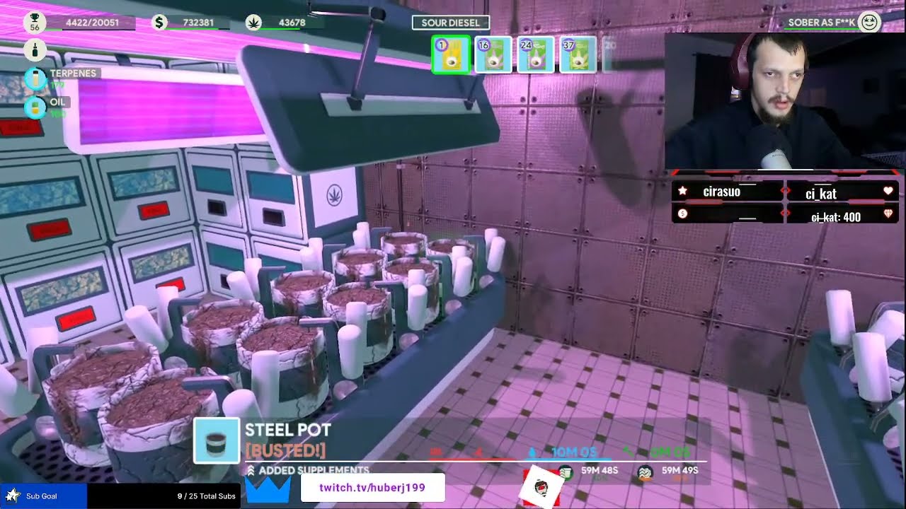 WEED SHOP  mini games go over
