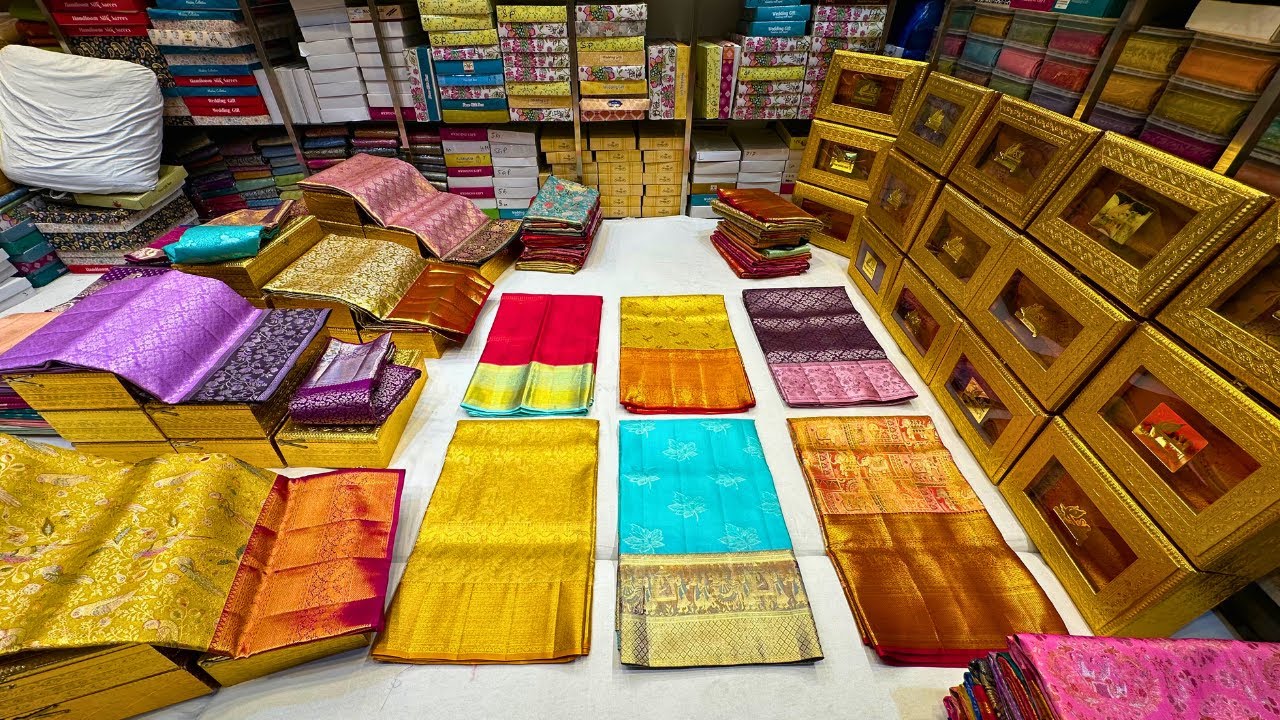 Pure Handloom Kanchi Pattu Sarees -- పెళ్లి సేల్ --  దీపావళి ఆఫర్ -- Single Saree Delivery