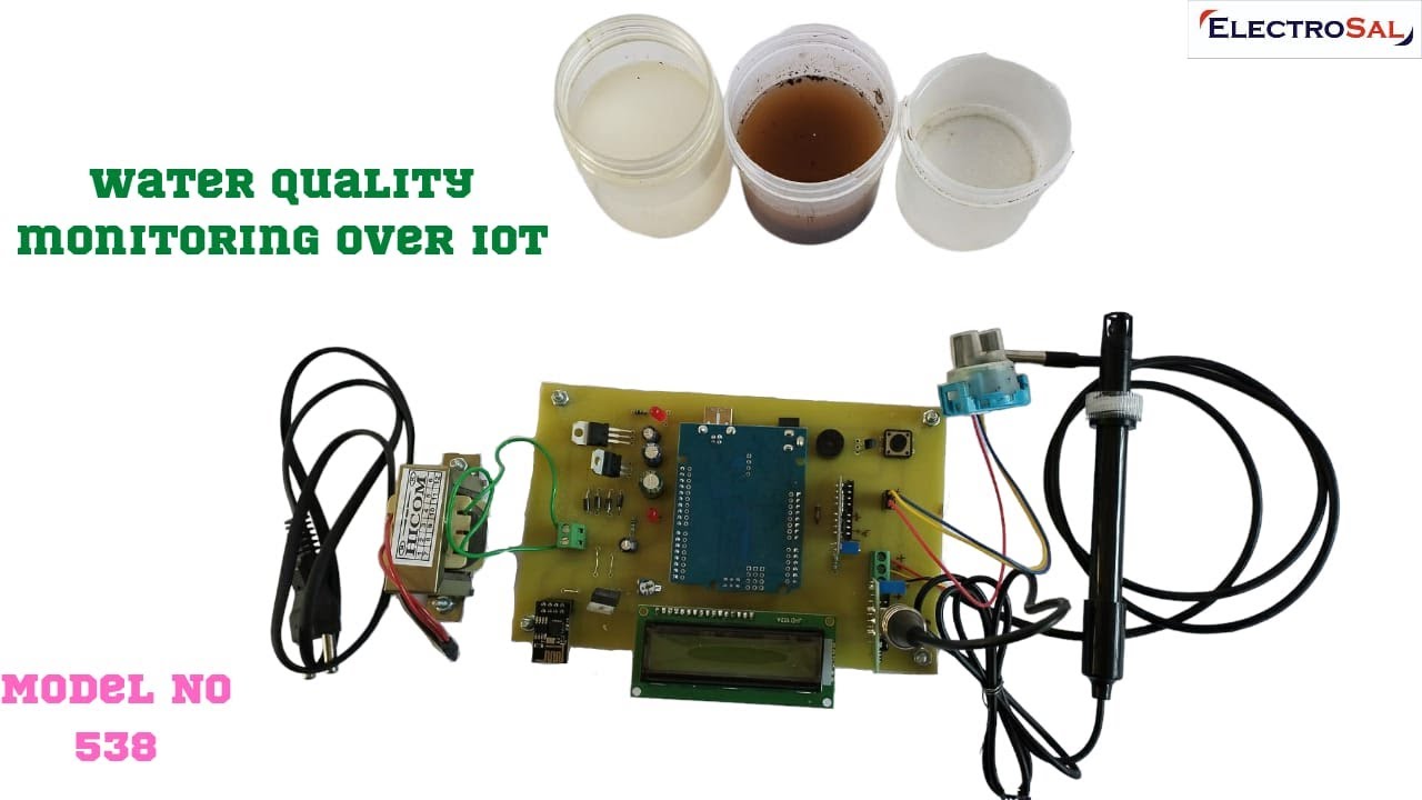 Water Quality Monitoring Over IOT  // Engineering / electronic / electrical / diploma / project