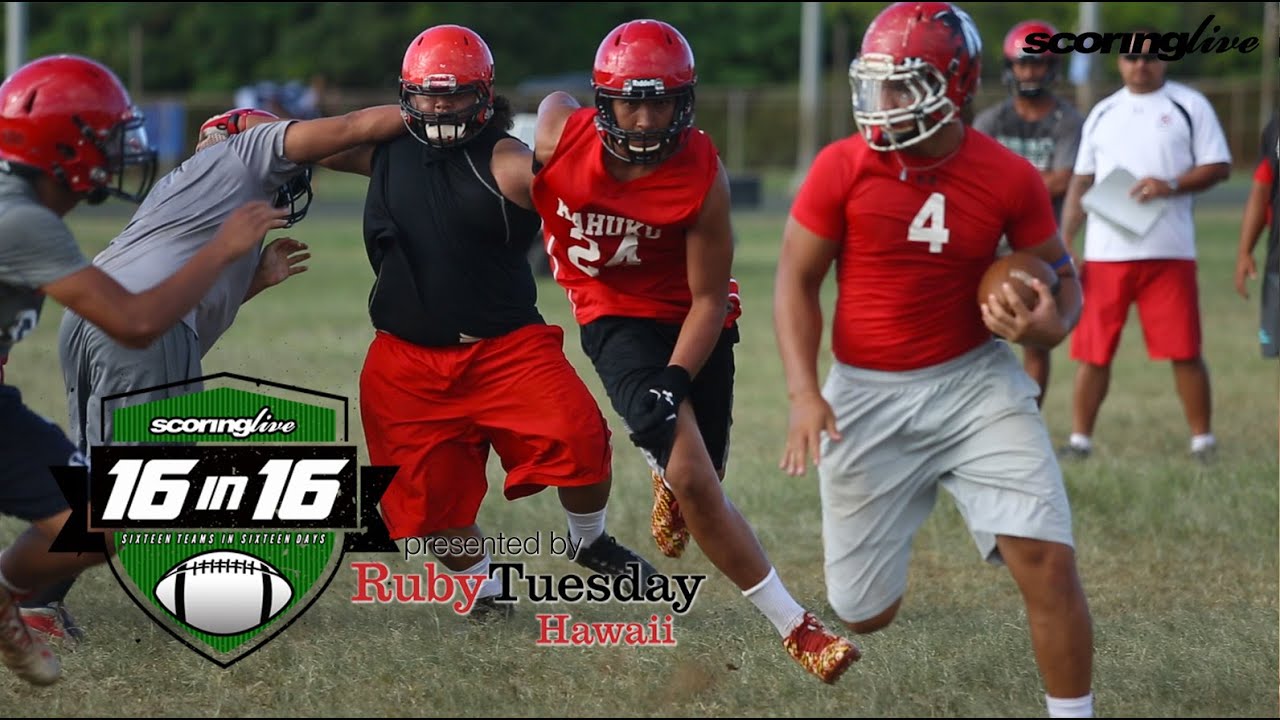 16in16 Football Preview: Kahuku Red Raiders (2015)