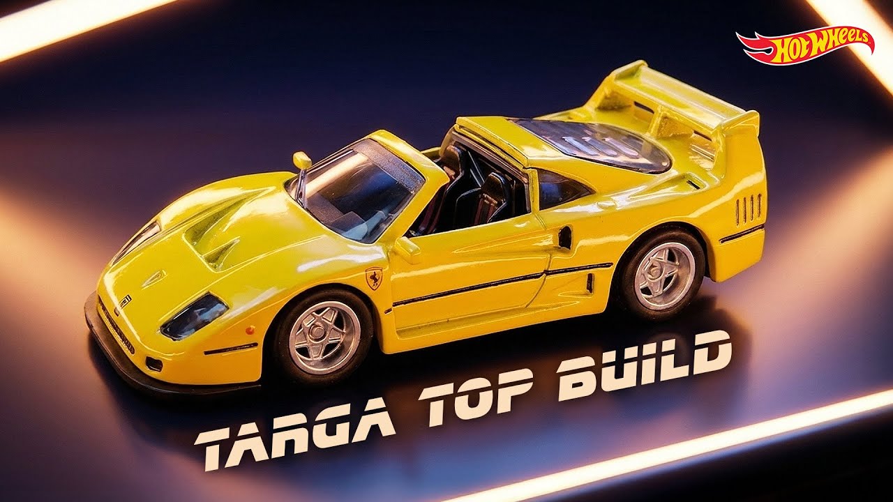 Hot Wheels F40 Competizione: The Custom Ferrari That NEVER Existed!