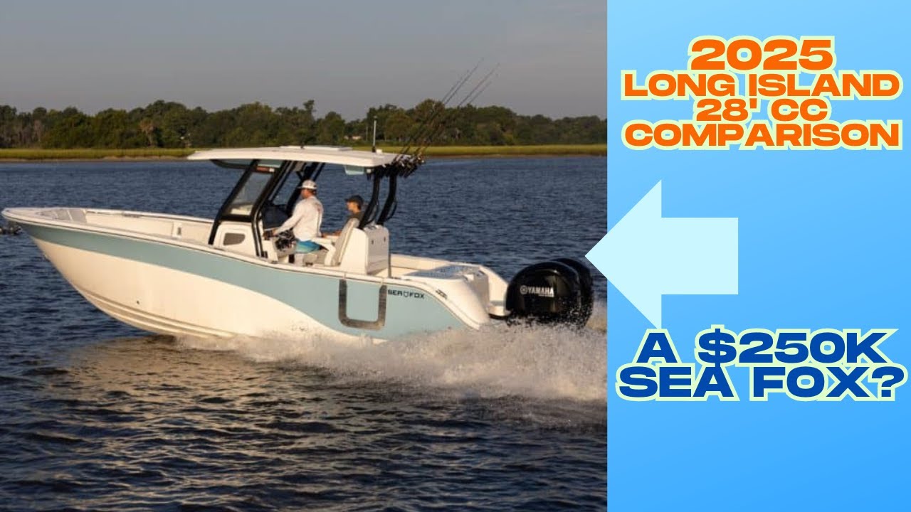 Выставка лодок Long Island Boat Show 2025: 28-футовые центральные консоли — что случилось со сниж...
