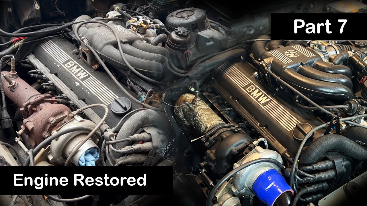 1990 BMW 325is Engine Bay Restoration and Head Gasket Replacement