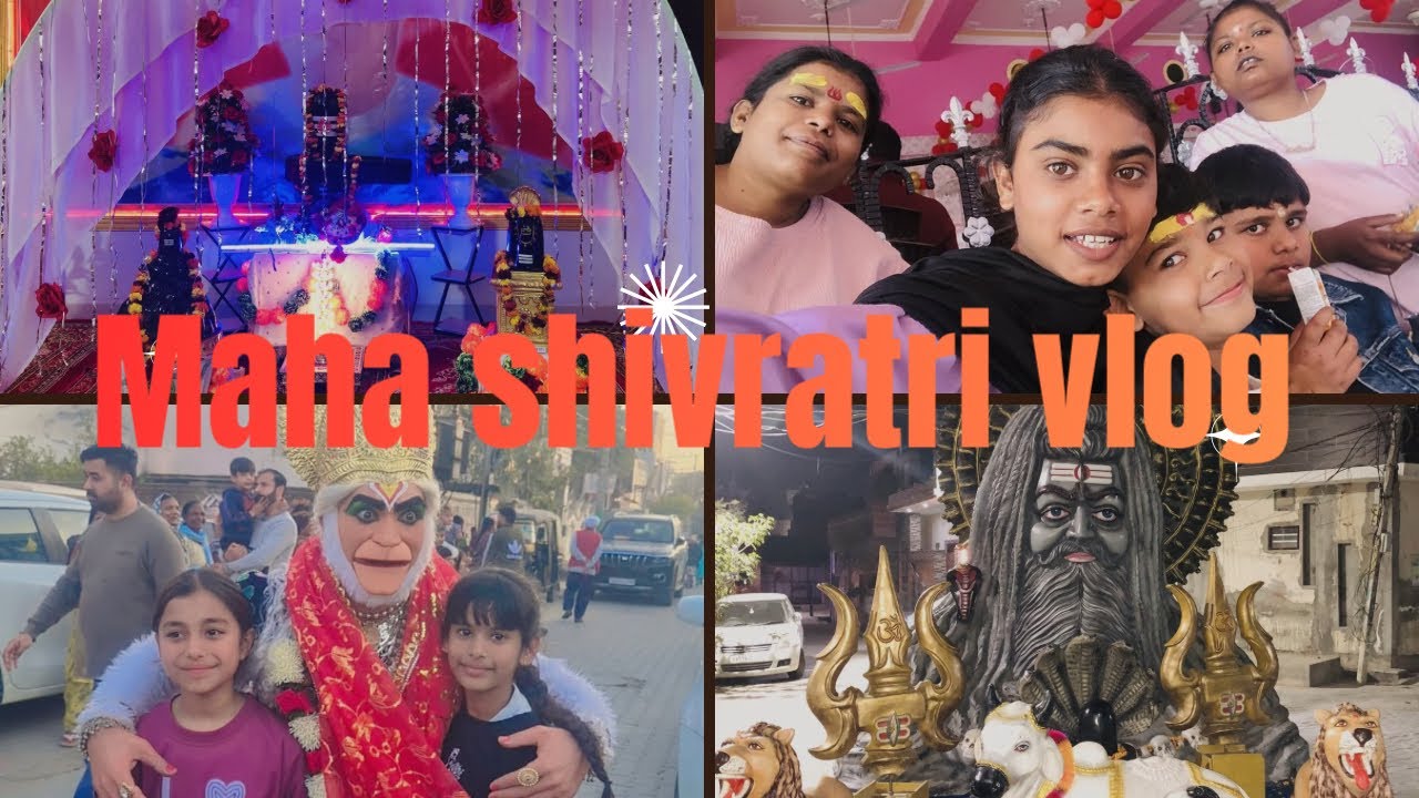 Shahkot di Maha shivratri vlog 🕉️❤️