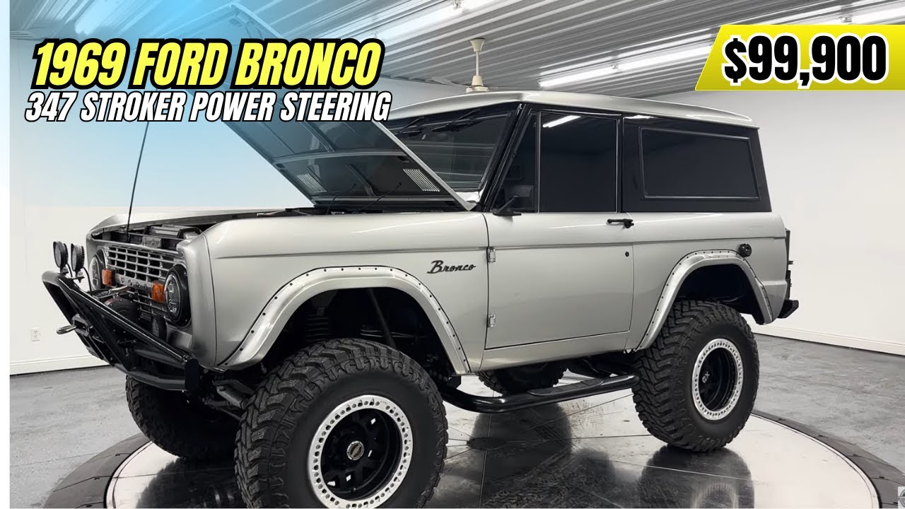 1969 Ford Bronco 347 Stroker | Body-Off Restoration Classic SUV | $99,900