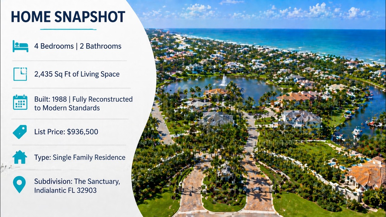 588 Peregrine Dr., Indialantic, FL