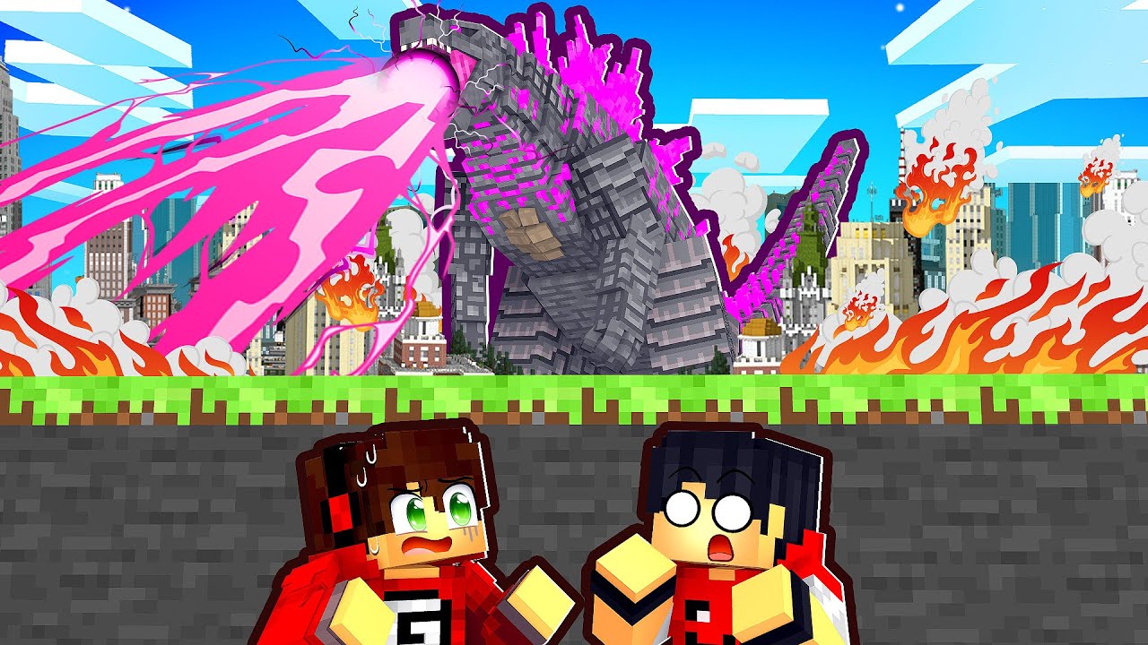 ESCONDE ESCONDE do GODZILLA no Minecraft
