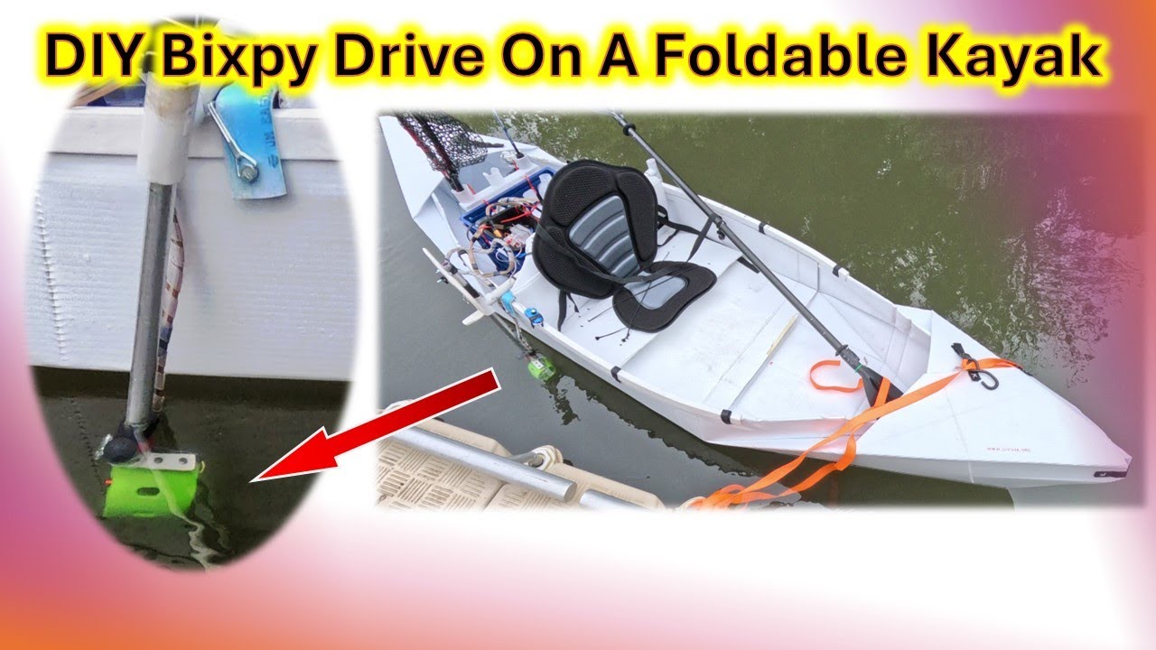 DIY Bixpy Drive on A DIY Folding Kayak