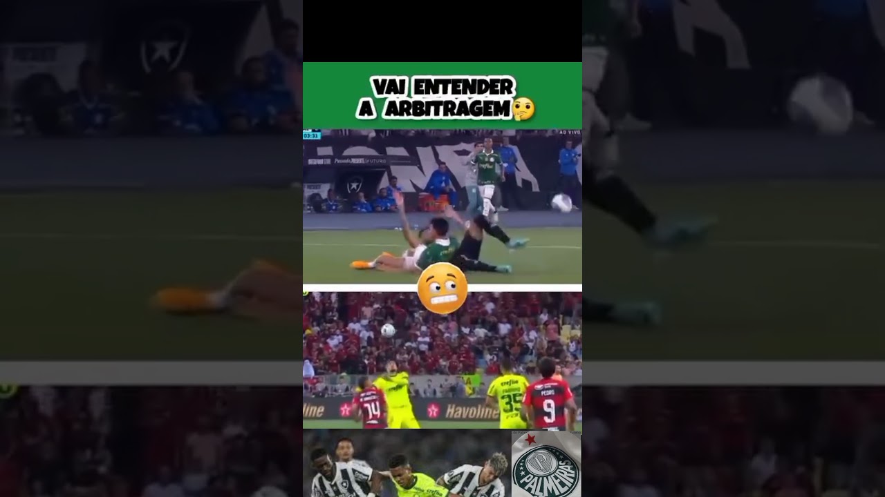 Todo jogo tem erros de arbitragem contra o Palmeis, N&atilde;o querem o Palmeiras Campe&atilde;o denovo...