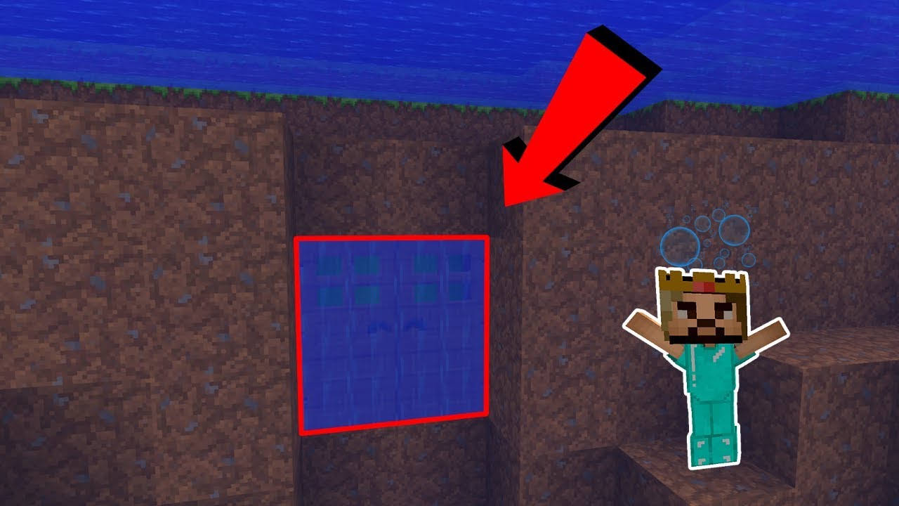 SUYUN ALTINDA GİZLİ EV! 😱 - Minecraft