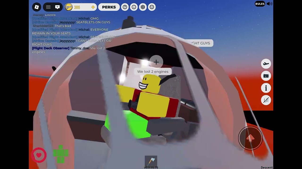 The propeller plane sucks -emergency landing 