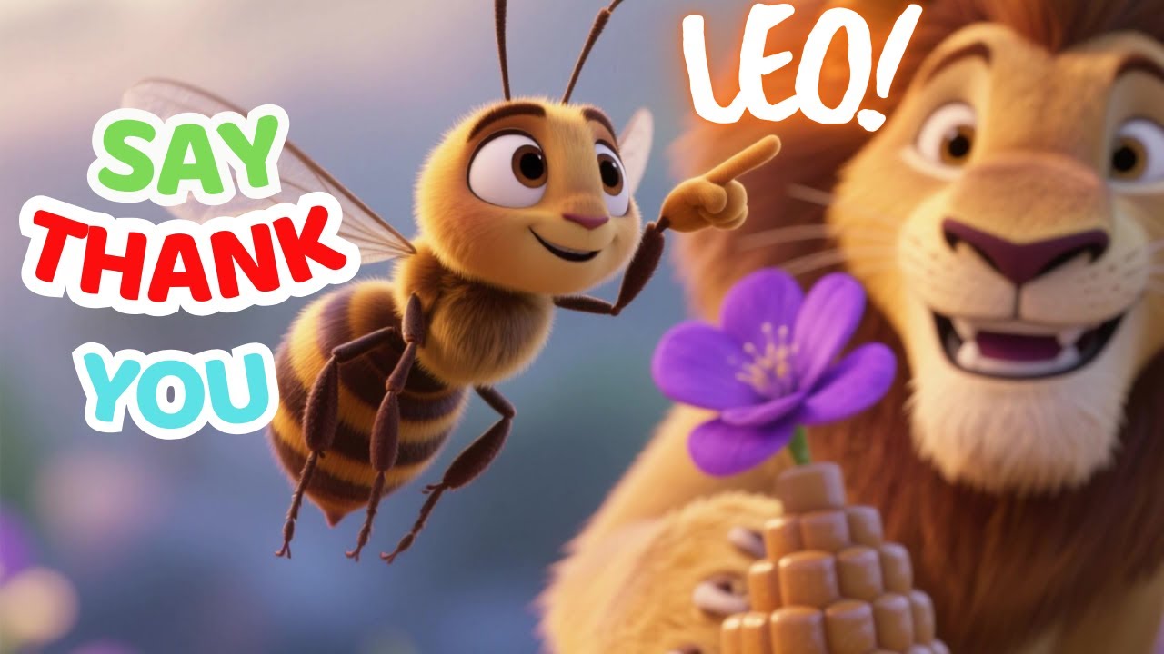 Leo Learns Thank You | Good Manners Story.