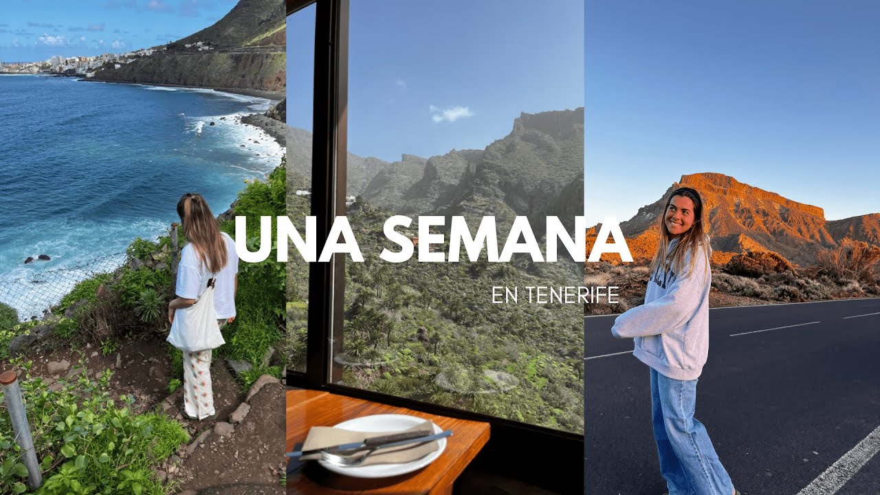 Unos días en Tenerife 🌈🌺🏔