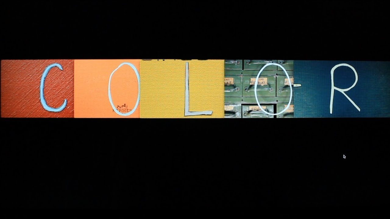 COLOR. By Tom Sachs