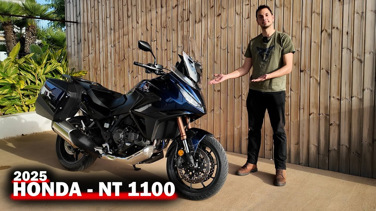 Nouvelle HONDA NT 1100 - 2025 , Elle Revient Améliorée / Essai Complet + Conso