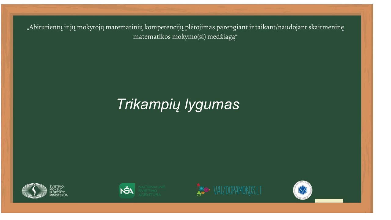 Trikampių lygumas