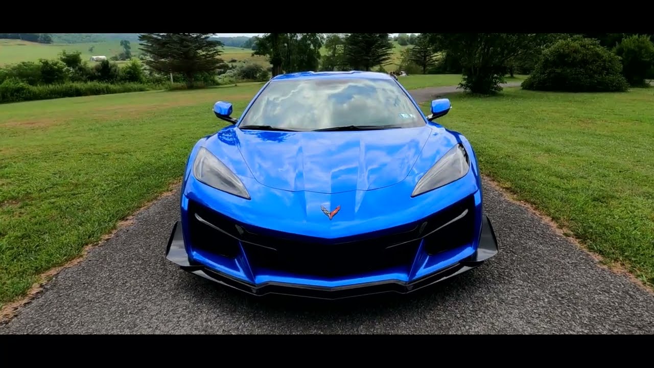 2024 Corvette Z06 Riptide Blue