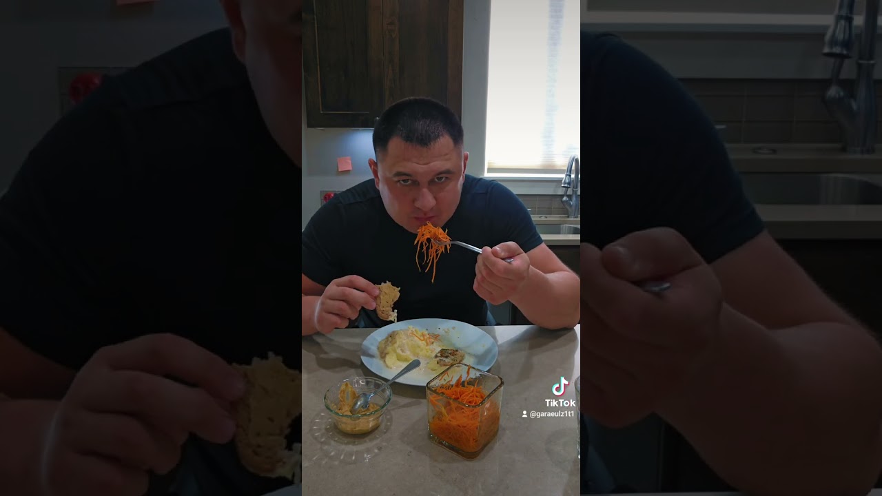 картошка рыбка корейка горчица мукбанг рек топ......