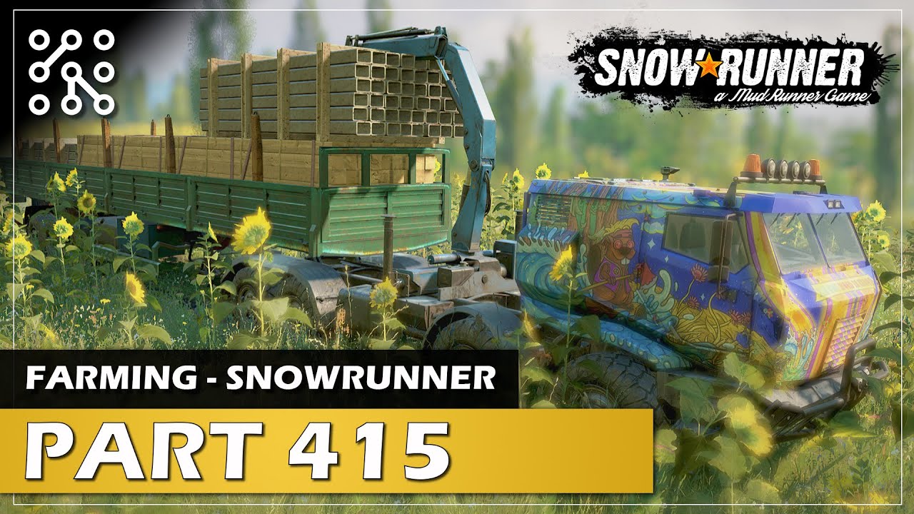 Jak postavit kravín ve Snowrunneru | SNOWRUNNER CZ | Lets play | Česky