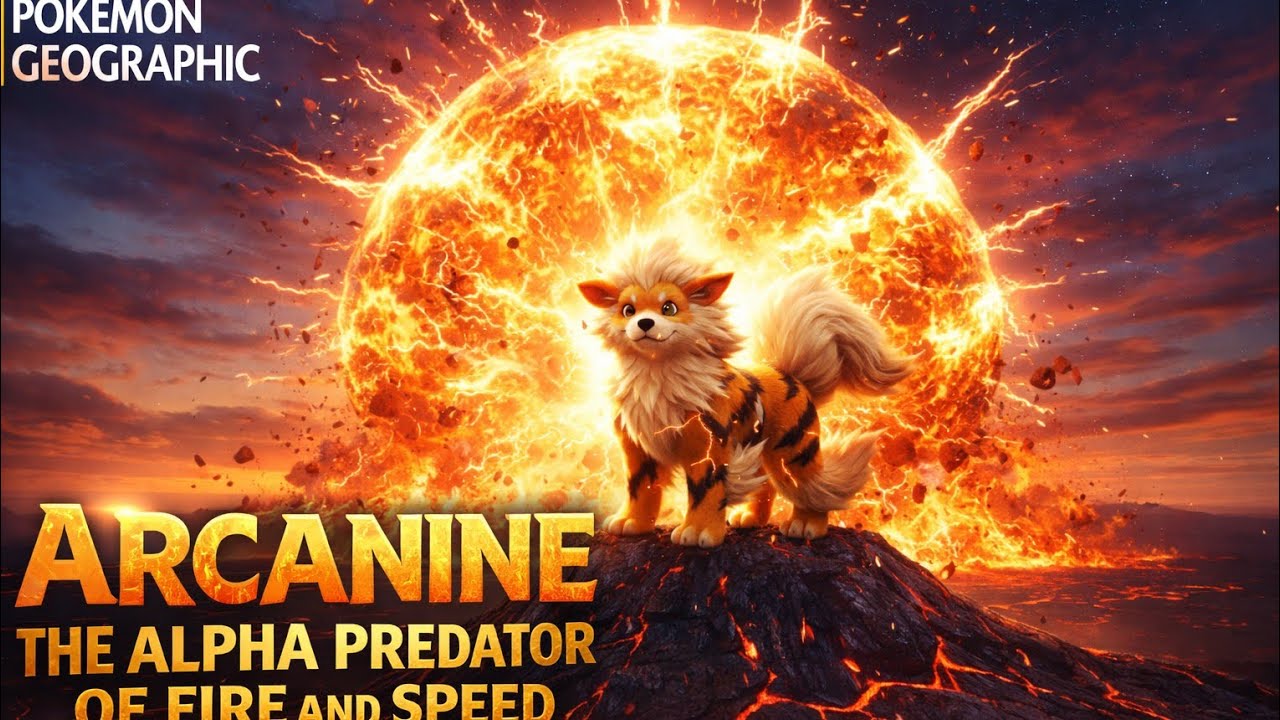 Reel life pokemon | Arcanine: The Alpha of Fire and Speed | The Legendary Flame Guardian