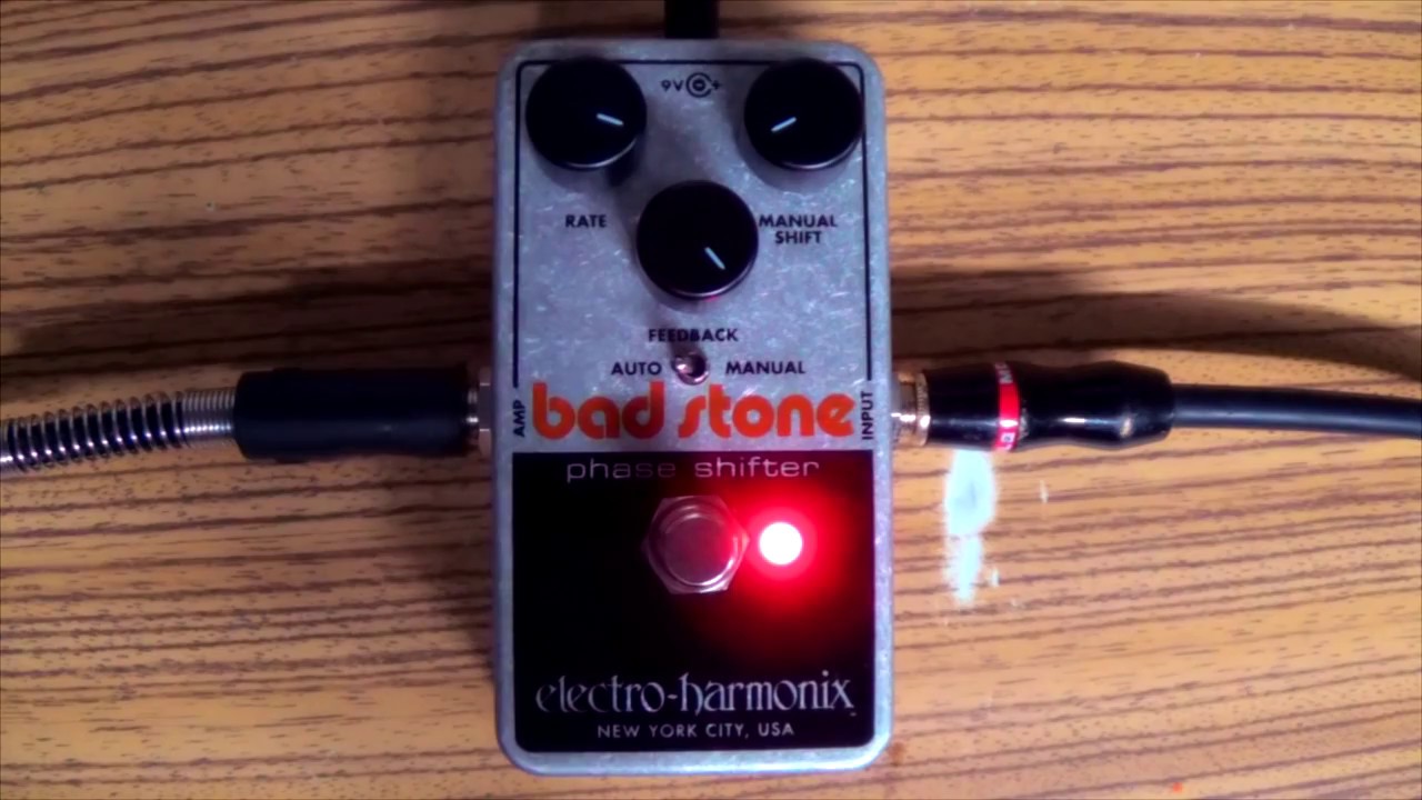 EHX Bad Stone phaser on Bass (1/2)