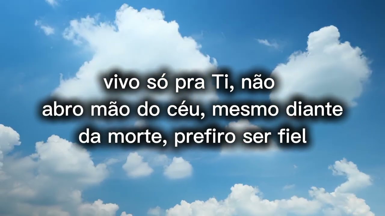 Fidelidade- Danielle Cristina playback 1 tom abaixo Cm (com legenda)